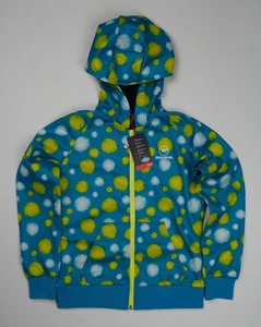 Rossignol Girl's Bonded Fleece Hoodie 16 Circle Cyan - Picture 1 of 4