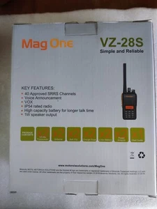 Motorola Mag One VZ-28s two-way radio, original brand new in box - - Picture 1 of 7