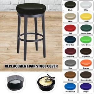 BAR STOOL COVER STAPLE ON Vinyl Seat Cover Replacement - Stratmoor Pier 1, Maya - Picture 1 of 26