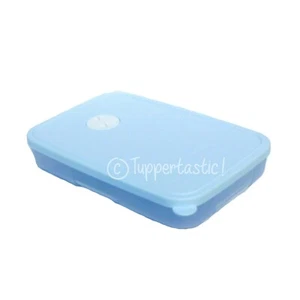 Tupperware Freezer Date and Store Mate Keeper 580 ml Ice Blue Meat Deli NEW - Picture 1 of 2