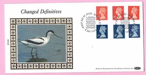 1990 BENHAM D148c FDC - Changed Definitives Booklet Stamps - H/stamp WINDSOR - Picture 1 of 1