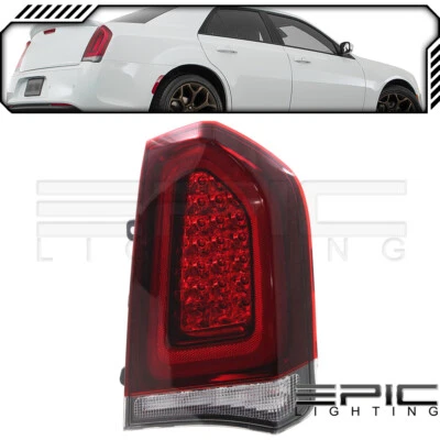 Passenger Side CAPA LED Black Tail Light fits CHRYSLER 15-23 300 4-Door Sedan - Image 1 of 2