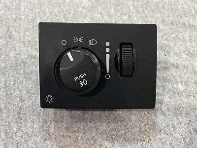 Interruptor de luz antiniebla faros Dodge Charger Magnum Chrysler 300 05 06 07 08 09 Foto 1 de 4