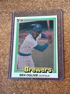 1981 Donruss Baseball # 446 Ben Oglivie - Picture 1 of 2