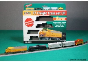 Kato ~ N Scale ~ F-7 Freight Train Set ~ DCC ~ Union Pacific ~ DCC ~ 1066272-DCC - Picture 1 of 3