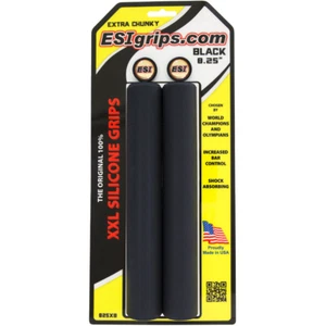 ESI XXL Extra Chunky Silicone Push On Grips Touring Track Fixed Bike 210mm 118g - Picture 1 of 1