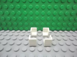 Lego 4 Blanco 1x1x1 Panel de Pared Esquina NUEVO - Imagen 1 de 1
