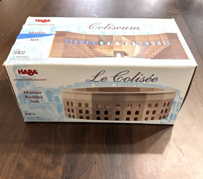 Complete Haba Master Builder Coliseum Block 110 Piece Roman Kolosseum Le Colisée - Image 1 of 4