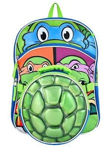 Teenage Mutant Ninja Turtles Rucksack & Brotdose 5-teiliges Set mit Trinkflasche - Bild 1 von 3