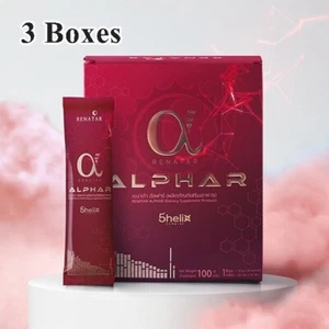 3X Renatar Alphar Collagen Prevents Wrinkles And Delays Aging 10 packets/box - Picture 1 of 15