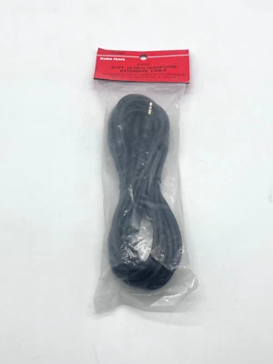 20 ft Headphone Aux Extension Cable RadioShack 42-2462A M to F 1/8" Mini Plug - Image 1 of 3