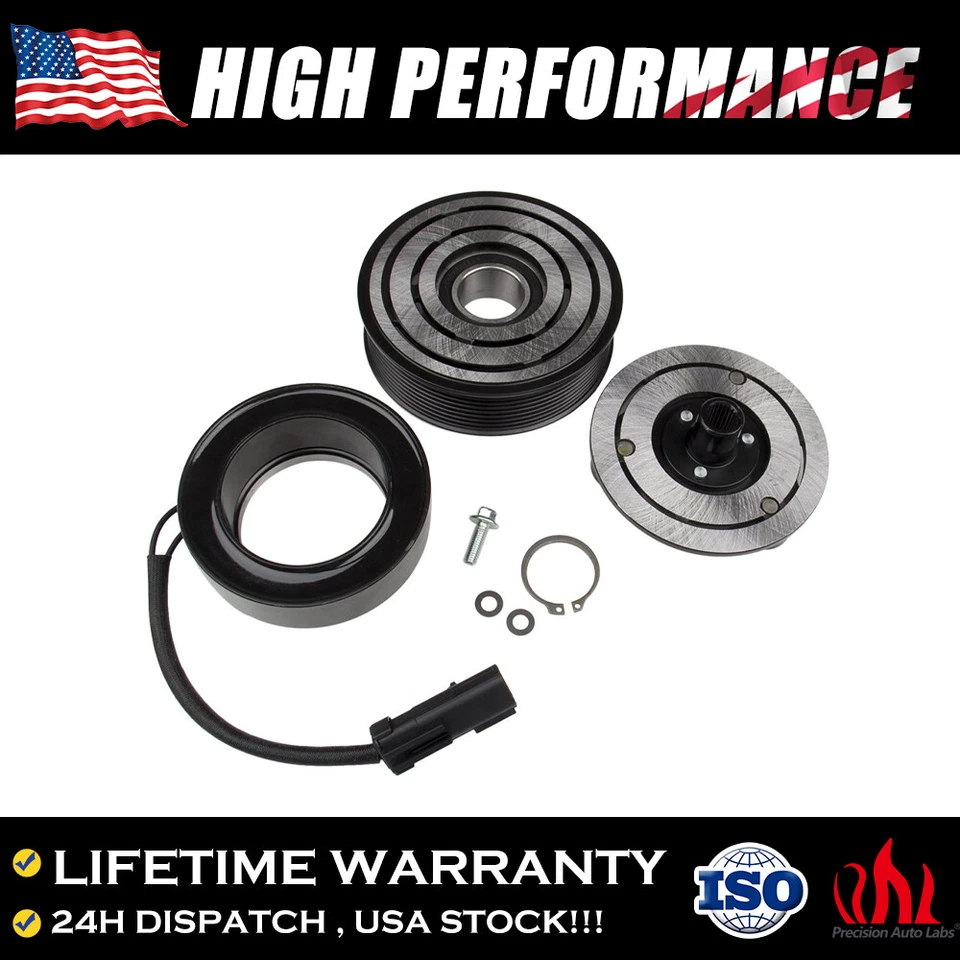 A/C AC Compressor Clutch Assembly Fit Dodge Ram 2500 3500 4500 5.9L 6.7L Diesel - Image 1 of 4