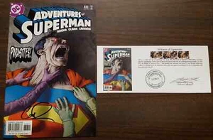 Le avventure di Superman (1987) #633 FIRMATO da Greg Rucka con WOS notarile - Foto 1 di 5