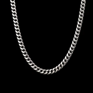 Mens 950 Platinum Chain Necklace 20 Inches 26 Gram 3.5MM Width - Picture 1 of 3
