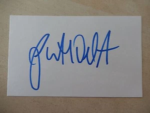 Tarjeta índice autografiada por Joanne Del Arco de 3" X 5" - Imagen 1 de 2