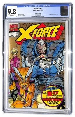 X-Force #1 CGC 9,8 segunda impresión Fabian Nicieza & Rob Liefeld CVR (AT) 29 Foto 1 de 3