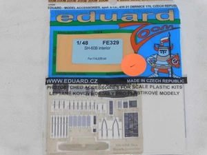 1/48 Eduard SH-60B BlackHawk Interior Cockpit Photo Etch Detail Set For Italeri - Picture 1 of 1