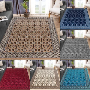 Luxury Non Slip Large Traditional Rugs Bedroom Living Room Rug Hallway Runners - Picture 1 of 44