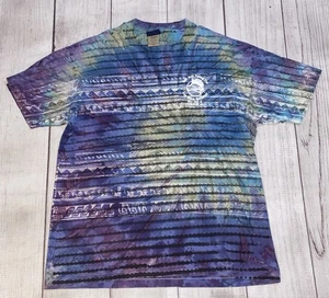 Vintage Nags Head Pier House Restaurant Tie Dye T Shirt Size Large Single Stitch - Picture 1 of 10