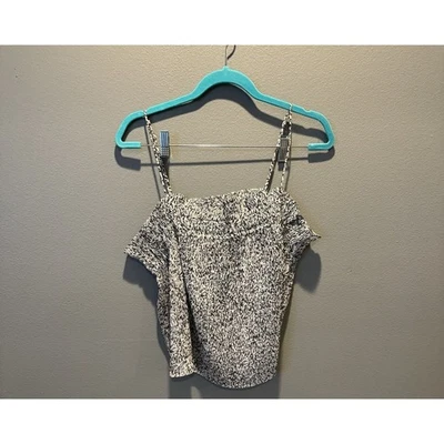 Banana Republic Pleated Camisole Women's L - Image 1 of 4