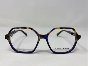 LONGCHAMP LO2740 505 53-15-140 Tortoise/Violet Full Rim Eyeglasses Frame !U59 - Picture 1 of 8