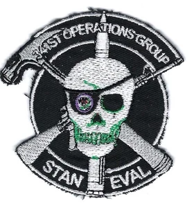 PATCH USAF 341st OPERATIONS GROUP STAN/EVAL MALMSTROM AFB JT-34 - Picture 1 of 1