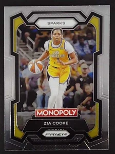 2024 Panini Basketball Prizm Monopoly WNBA Zia Cooke #69 Los Angeles Sparks Card - Picture 1 of 10