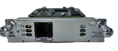 Cisco ADSL High Speed Single Port WAN Interface Card 73-9307-05 - Image 1 of 2