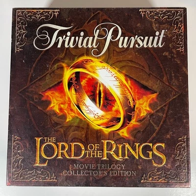 El Señor de los Anillos Película Trilogía Trivial Pursuit Juego de Mesa Foto 1 de 4