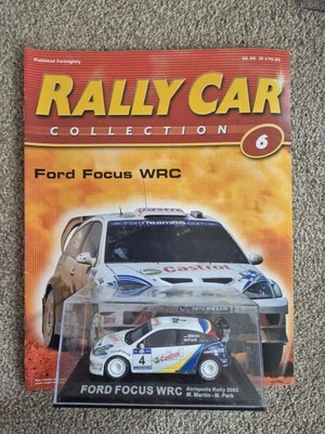 Ixo Deagostini 1/43 Ford Focus Wrc Acropolis Rally 2003 Diecast Auto + Mag - Immagine 1 di 3