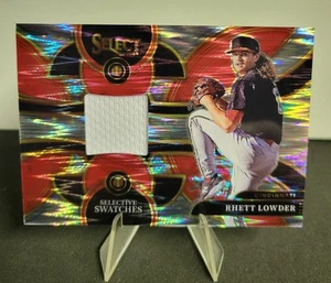 2024 Panini Select - Swatch Selettivi Flash Relic Rhett Lowder #SS-RL (RC) - Foto 1 di 2