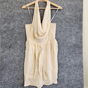 Zimmermann Dress Womens Size 1 Cream White Silk Short Cocktail Designer Event - Picture 1 of 11