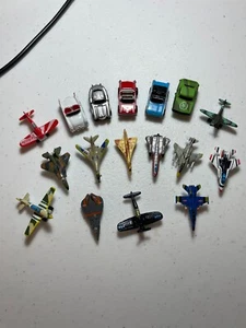 KONVOLUT VINTAGE MICRO MACHINES GALOOB VERSCHIEDENE AUTOS FLUGZEUGE FLUGZEUGE Deluxe - Bild 1 von 7