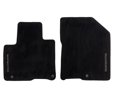 Juego de alfombrillas alfombrillas alfombrillas Kia Sorento 2016-2018 conductor delantero pasajero C6014-ADU00 Foto 1 de 4