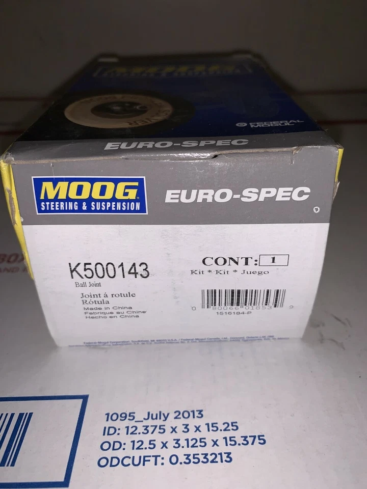 NUEVA RÓTULA INFERIOR DELANTERA MOOG K500143 se adapta a 02 04 05 Land Rover Freelander Foto 1 de 1