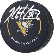 Kris Letang Pittsburgh Penguins Autographed Official Game Puck