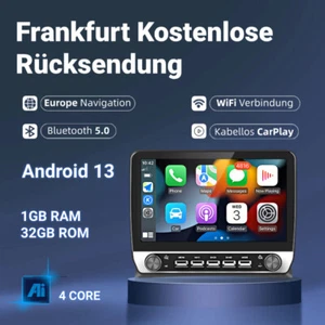 Android13 Carplay Autoradio Für VW Multivan T5 08-2015 GPS Navi WIFI BT SWC DAB+ - Bild 1 von 17