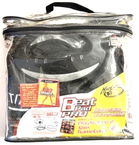 Mad Catz Beat Pad Pro Universal Dance Pad PS2 Xbox GameCube Complete in Bag - Picture 1 of 4