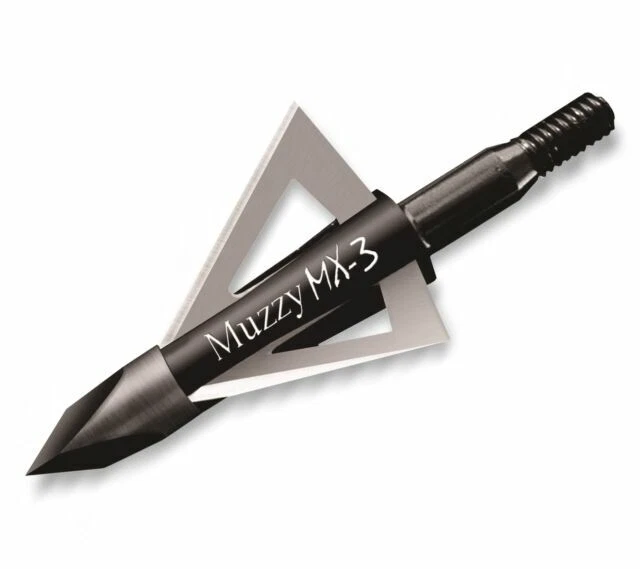 Muzzy MX-3 3-Blade Broadhead, 100 Grain