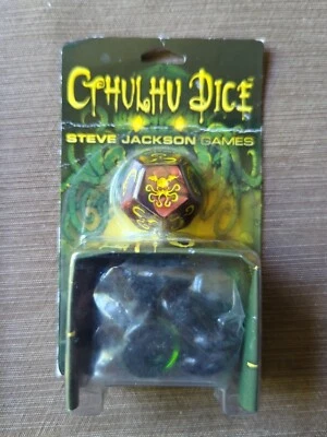 Cthulhu Dice Game Steve Jackson Green 2011 1st Edition 2nd Printing NEW in Pack - Image 1 of 4