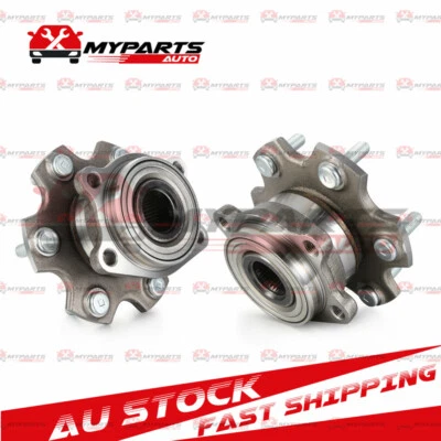 Pair Rear Wheel Bearing Hubs For Mitsubishi Pajero NS NT NW NX 14mm Bolt Hole - image 1 of 4