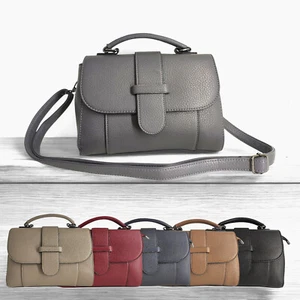 Moderne Damen Handtasche mit Griff & Umhängegurt Kunstleder mit Soft-Touch L608 - Bild 1 von 33