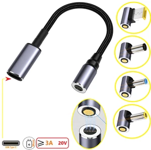 various Laptop Magnetic USB C Charger adapter Cable Converter Charging Connector - Picture 1 of 9