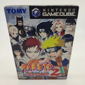 Naruto Clash of Ninja 2 Boxed Gamecube Japan Japanese Game - Picture 1 of 4