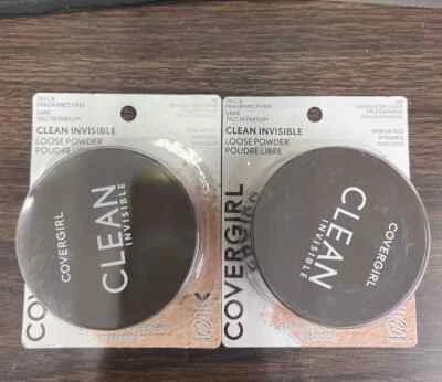 2X CoverGirl Clean Invisible Loose Powder #110 Translucent Light - Image 1 of 4