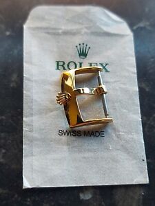 18mm GOLD plated,ROLEX Buckle,crown sign Watch Strap,Silver ,mens,leather,metal