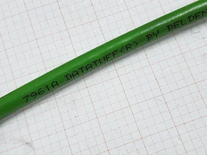 Belden 7961A 22/2P DataTuff CAT5e PROFINET Type B Network Cable PLTC Green /25ft - Picture 1 of 14