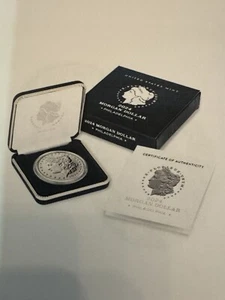 2024 MORGAN SILVER DOLLAR ( PHILADELPHIA ) WITH OGP and COA.  - Picture 1 of 12