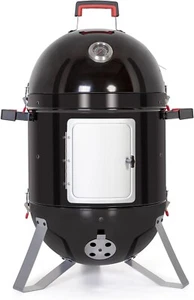 18 Inch Vertical Smoker Grill Charcoal Griller Smoking for Meat Turkey BBQ - Picture 1 of 12