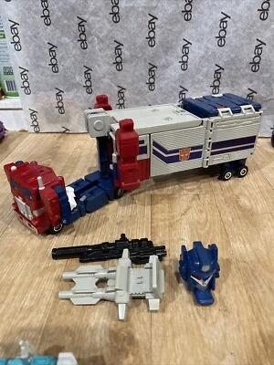 Vintage Optimus Prime Transformers 1987 Powermasters G1 Hasbro Truck - Image 1 of 4